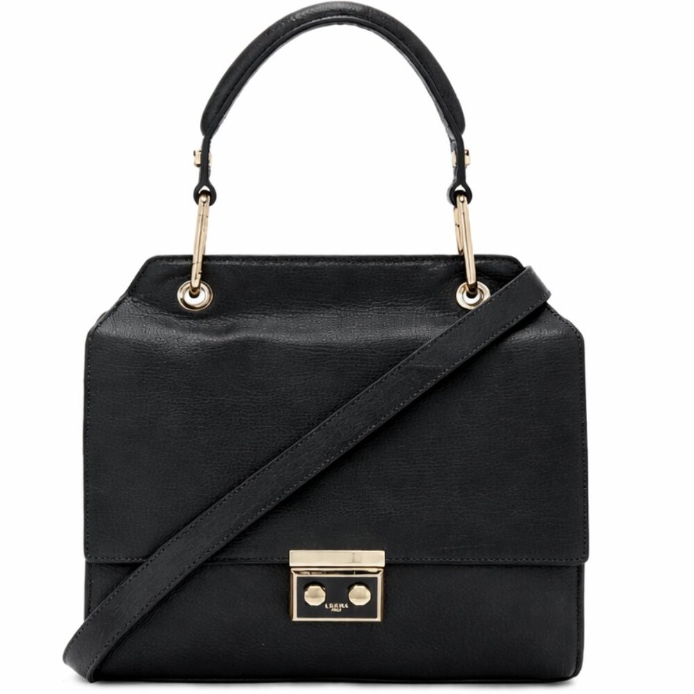LUANA ITALY Ariana Satchel‎ in Black Pine